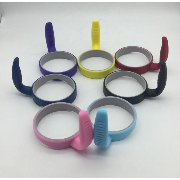 PP handles with 10cm diameter and 75g weight for vacuum tumblers, stainless steel double wall travel cups, 30oz beer mugs, 1 piece in an OPP bag with free shipping