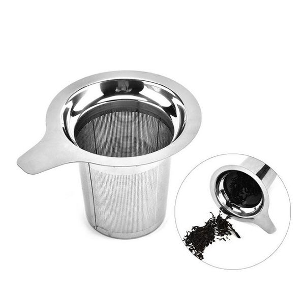 Reusable stainless steel mesh tea infuser for loose leaf tea, model SN1783