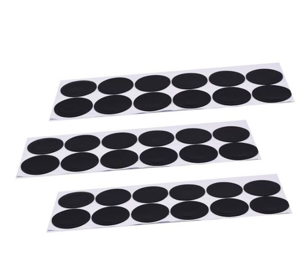 Rubber adhesive base for 15-30oz slim tumblers, black bottom cover sticker or coaster