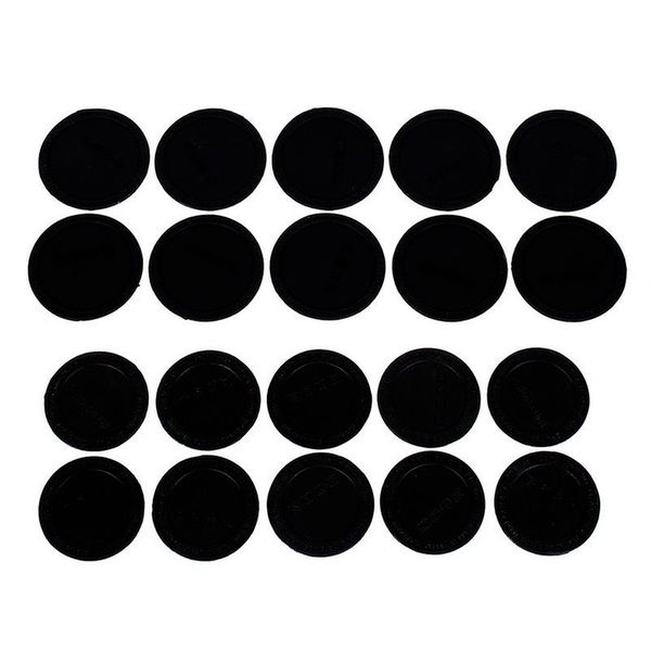 Self-adhesive rubber coasters for 15oz, 20oz, and 30oz tumblers and cups, protecting bottle bottoms