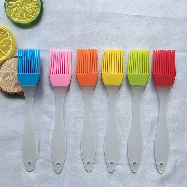 Silicone butter brush for BBQ, camping, cooking, pastry, grilling, food basting, and kitchen use