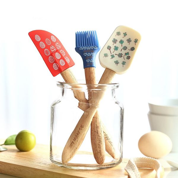 Silicone cake cream butter spatula scraper stir cake utensil baking brushes mixing knife cooking pastry tools set yq01977

Silicone baking tools set including spatula, scraper, mixing knife, and pastry brushes for cake and cream preparation yq01977