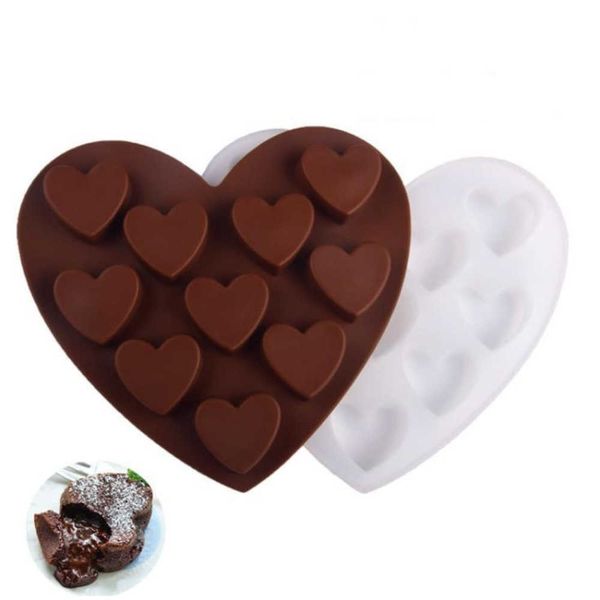 Silicone chocolate molds for baking, ideal for ice cubes, biscuits, cakes, doughnuts, and other kitchen treats