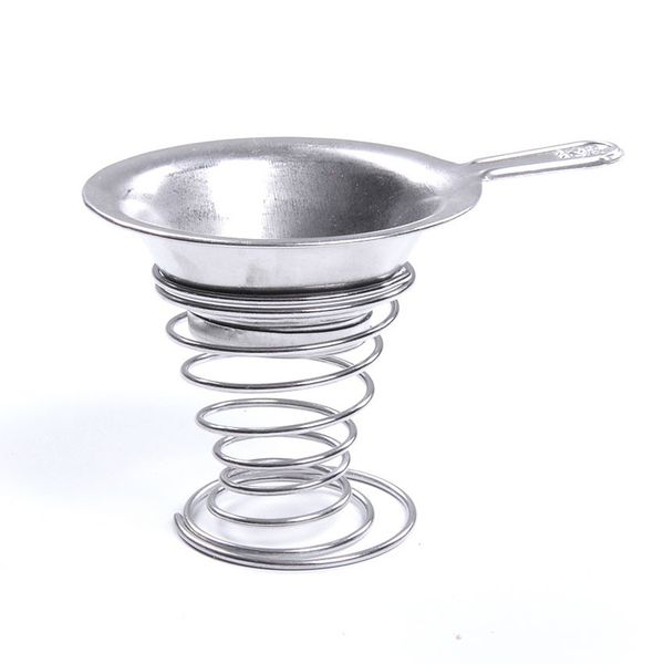 Spring stainless steel tea strainers Tea Infuser filter holder Drinkware Accessories Fast Shipping F20174018

Stainless steel spring tea infuser with filter holder, a drinkware accessory for quick delivery F20174018