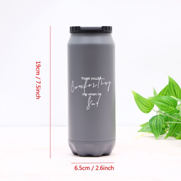 Stainless Steel Double Wall Water Bottle 17oz Vacuum Insulated Water Bottle Fashion Large Capacity Tumbler Outdoor Travel Car Mug BC BH1502