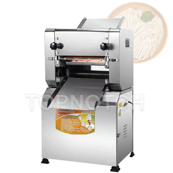 Stainless steel electric dough roller for pasta and dumplings, a commercial-grade noodle kneading machine