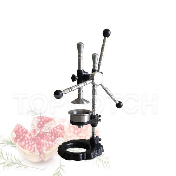 Stainless steel juicer for extracting juice from oranges, pomegranates, and other fruits in the kitchen