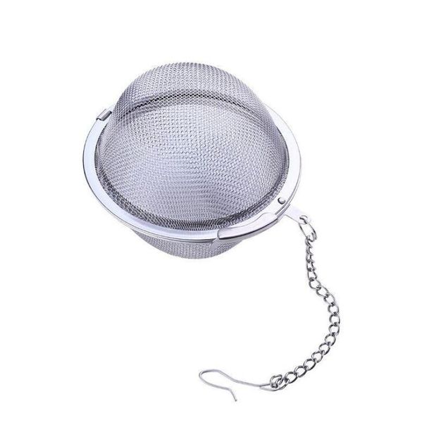 Stainless steel mesh tea infuser ball, 5cm diameter, for wholesale (LX1331)