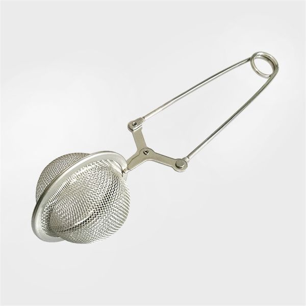 Stainless steel mesh tea infuser for loose leaf tea in mugs or teapots