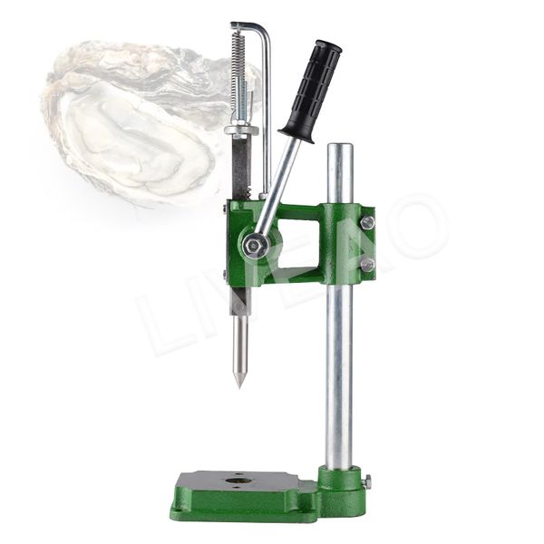 Stainless steel oyster opener with adjustable clam shucker tool