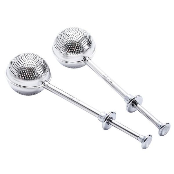Tea infuser ball for loose leaf and herbal teas, perfect for home or kitchen use