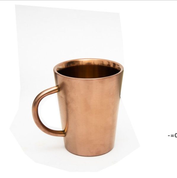 The innovative double-wall coffee beer mug with handle provides heat insulation and prevents burns, a practical household item