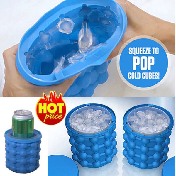The innovative space-saving ice maker for kitchen use, perfect for chilling wine and juice with free DHL shipping