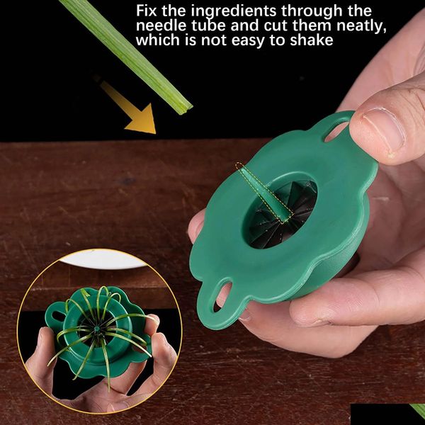 The New Kitchen Superfine Vegetable Chopper for easy slicing of shallots and plums with quick delivery