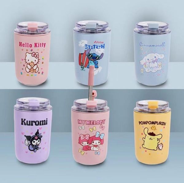 Thermal mugs, coffee sippy cups, kids' portable tumblers, stylish ladies' water bottles, 280ml wholesale