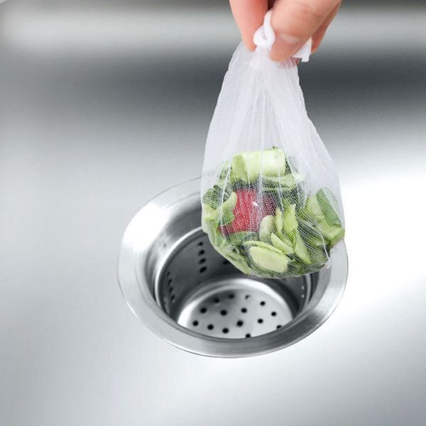 Under-sink countertop disposable kitchen containers with leak-proof storage bags, 100pcs per lot