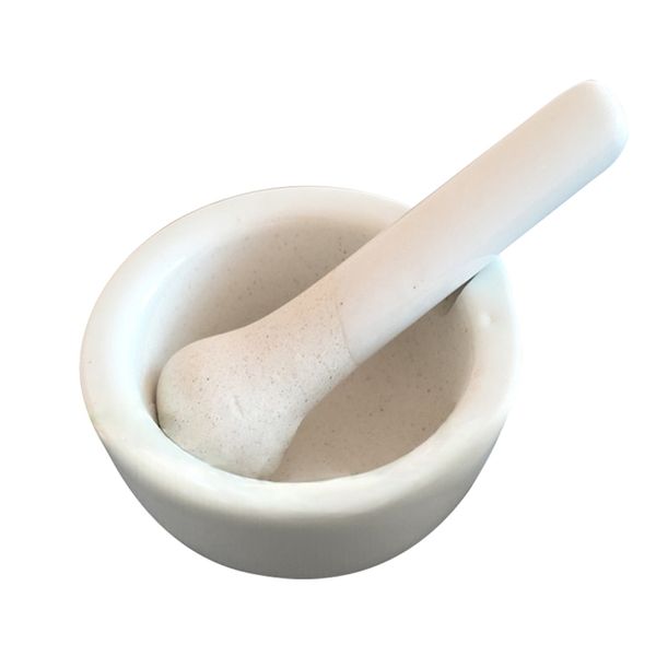 White Granite Mortar & Pestle Natural Stone Grinder for Spices, Seasonings, Pastes, Pestos and Guacamole 90mm-Dia 210611

Natural white granite mortar and pestle set for grinding spices, seasonings, pastes, pesto, and guacamole with 90mm diameter