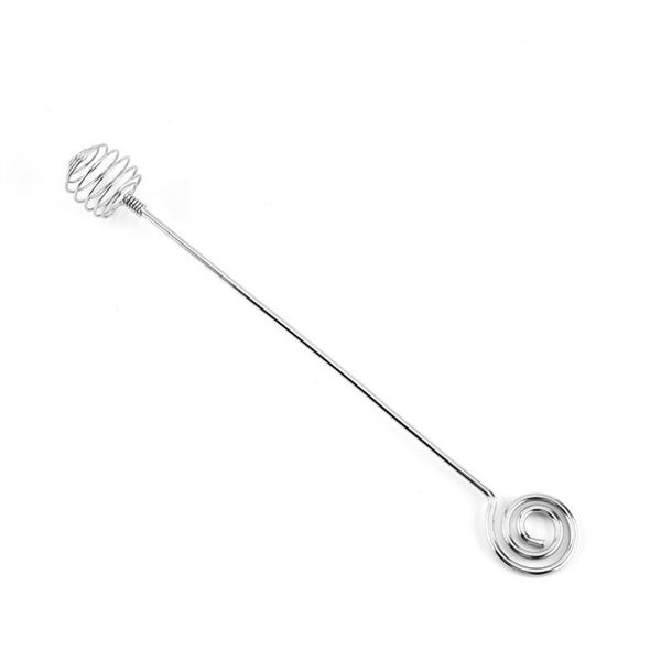 Wholesale 200pcs Stainless Steel Honey Dipper Stick, Drizzle Honey with Ease, No More Mess with Honey Dipping Unique Spiral Shape  

200 stainless steel honey dippers for easy, mess-free honey drizzling with a unique spiral design