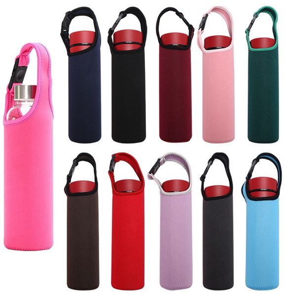 Wholesale insulated neoprene sleeve for portable beer glasses, water bottles, and 450ml tote cups
