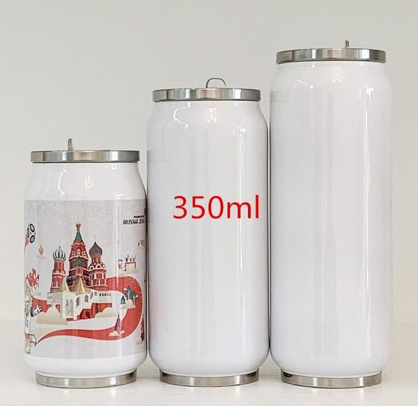 Wine glasses for drinking, kitchen dining bar, home garden delivery 2021, sublimation 12oz cola can water bottle with double-walled stainless steel