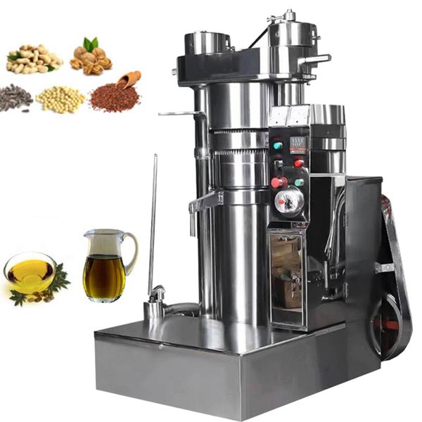 YY220 China Free Shipping Cold Press/Hydraulic Oil Press Cocoa Butter Hydraulic Peanut Oil Press 1500w