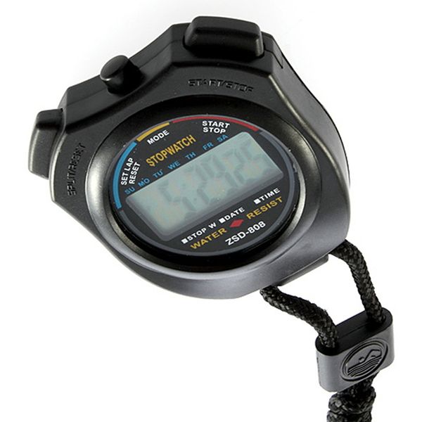 ZSD-808 sports stopwatch with 2-second meter, running timer, and customizable logo support